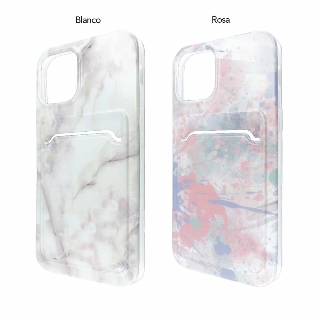 Protector mármol con porta tarjetas