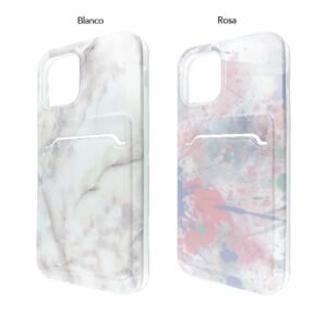 Protector mármol con porta tarjetas