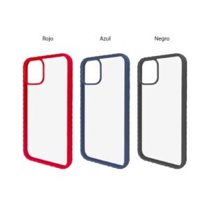 Protector de acrílico con bordes trenzados para iPhone
