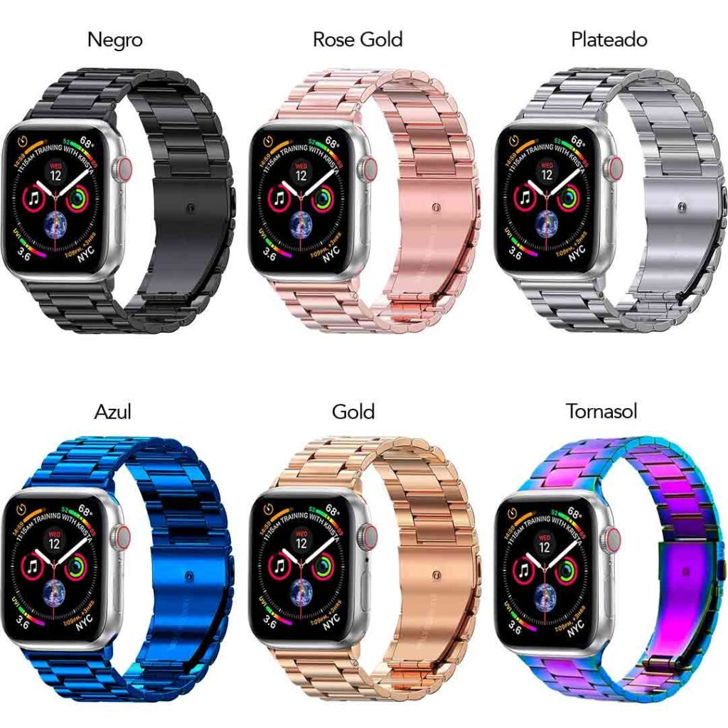 Manillas de acero para Apple Watch