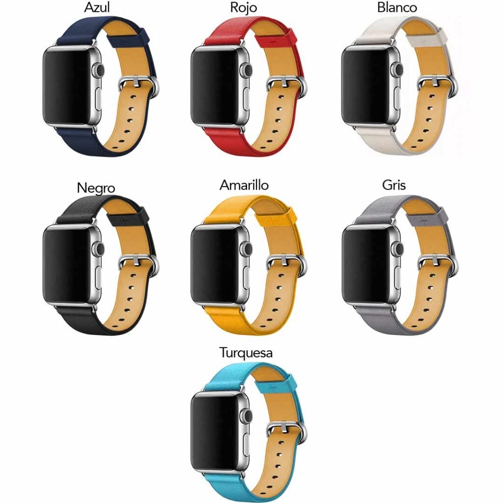 Manillas de cuero para Apple Watch