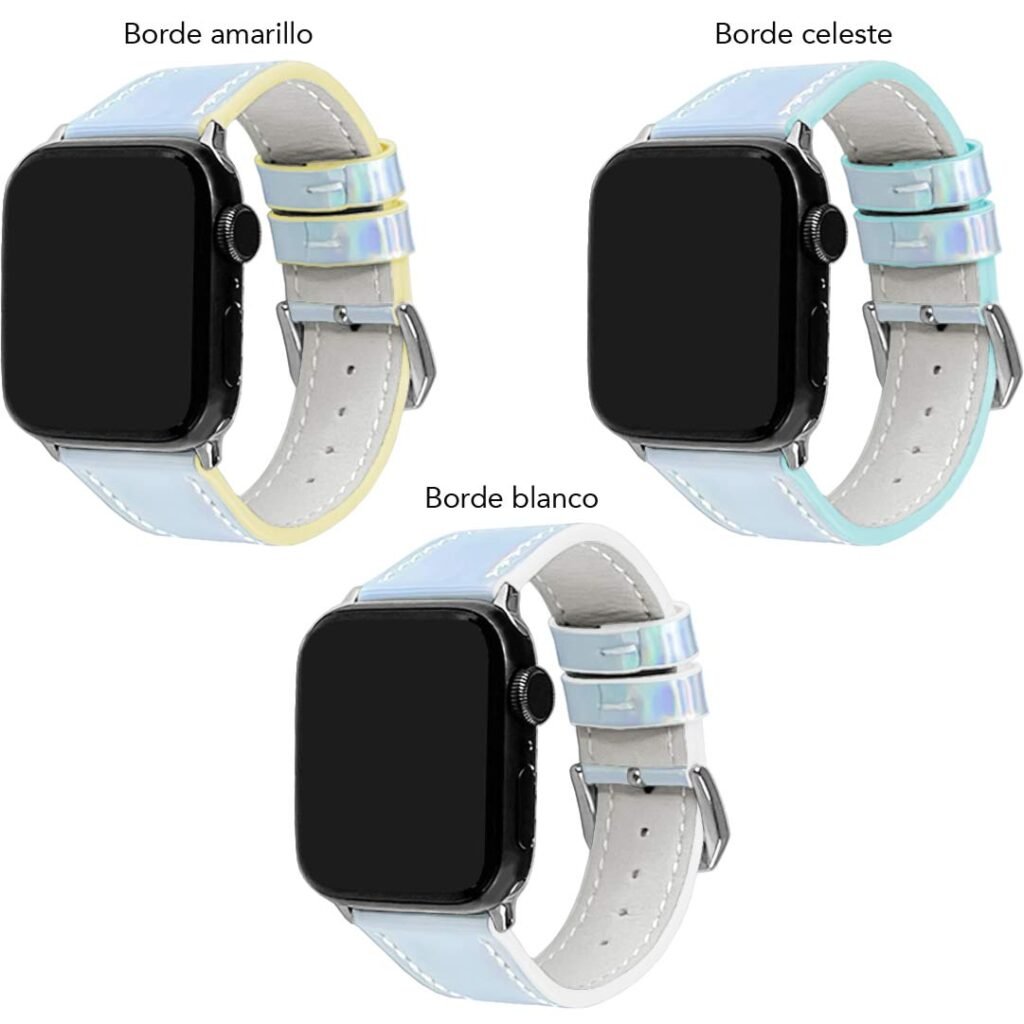 Manillas tornasol para Apple Watch