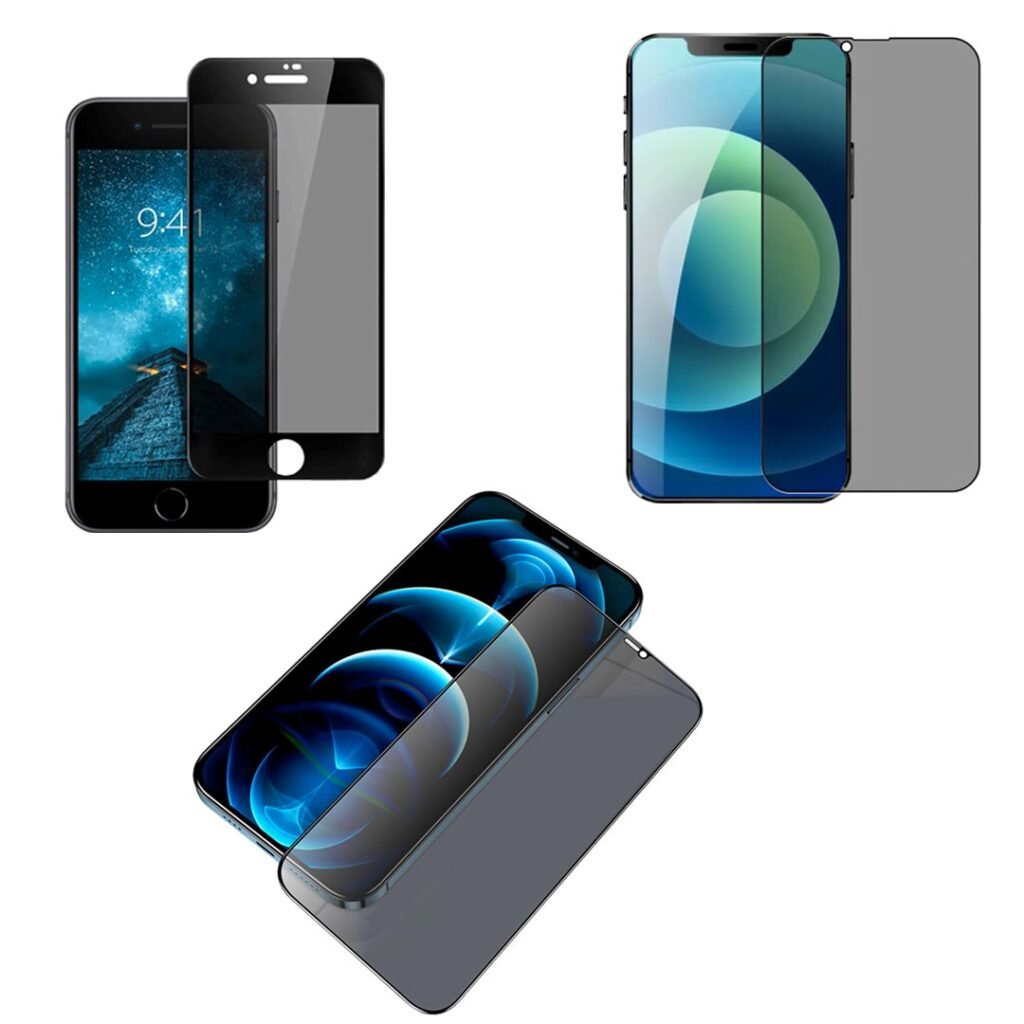 Mica de vidrio templado Anti – Espía 10D