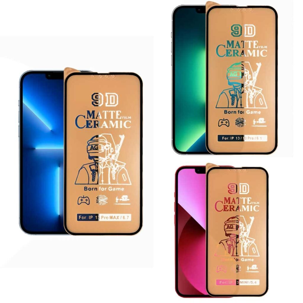 Mica de cerámica mate para iPhone