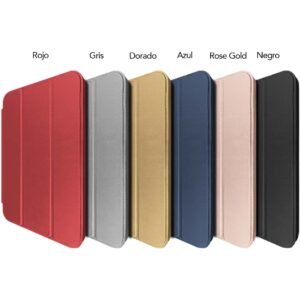 Protector  tipo agenda de cuero para iPad