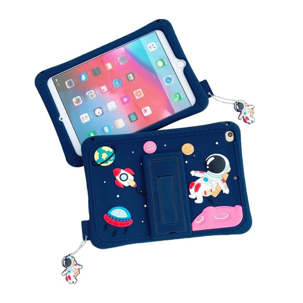 Protector astronauta de silicona para iPad