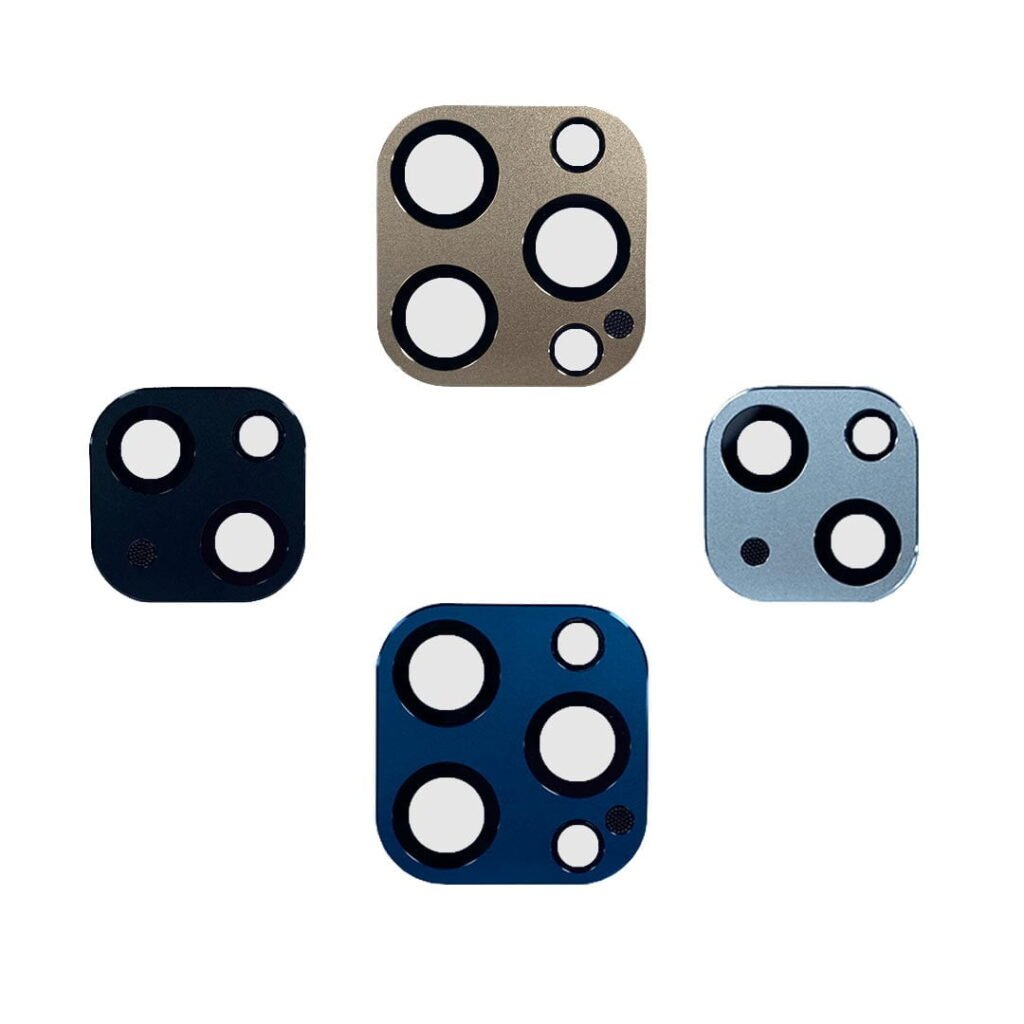 Protector de aluminio para cámara posterior de iPhone 13