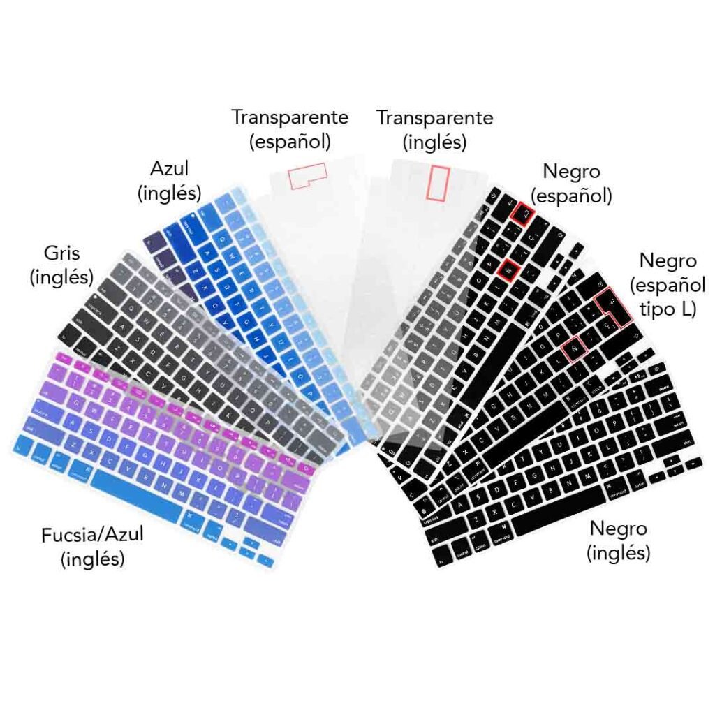 Protector de teclado para MacBook
