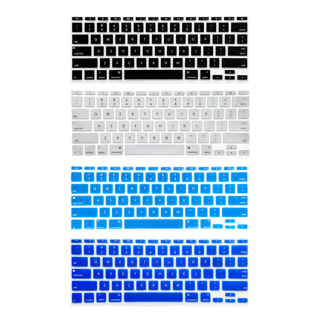 Protector de Teclado Metalizado en Inglés para MacBook Air 11″