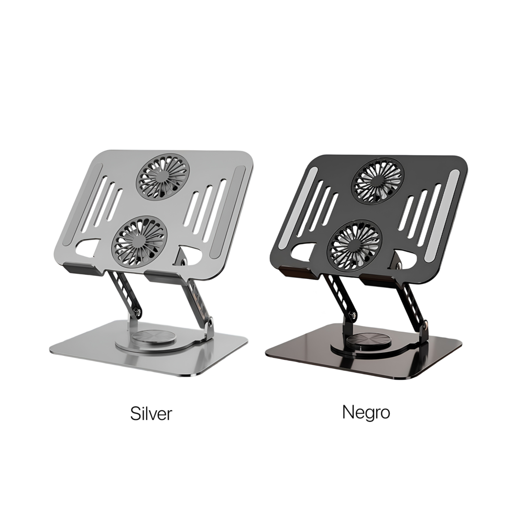 Soporte de Aluminio Para Laptop con Disipador de Calor