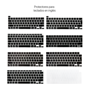 Protector de Teclado en Inglés para MacBook