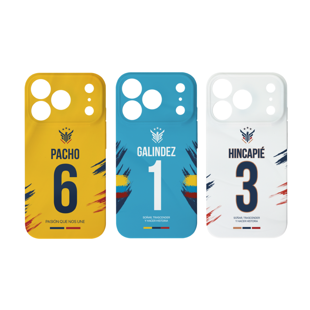 Case Personalizado Selección Ecuador Mundial 2026 para iPhone