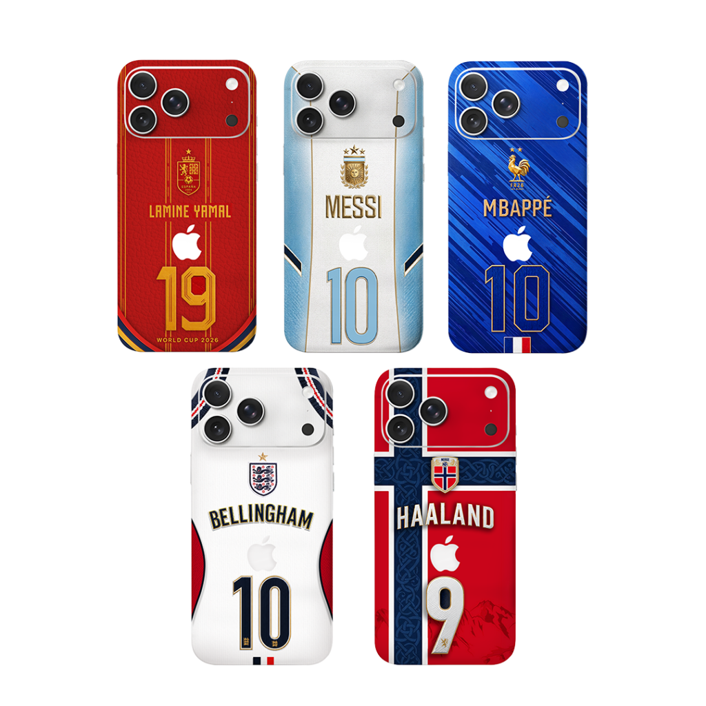 Skin Personalizado Mundial 2026 para iPhone | Vinil Protector