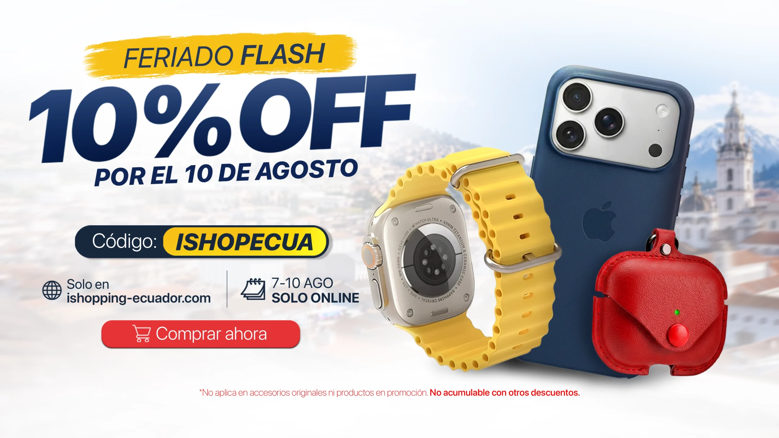 Promoci&oacute;n 10 - iShopping Ecuador