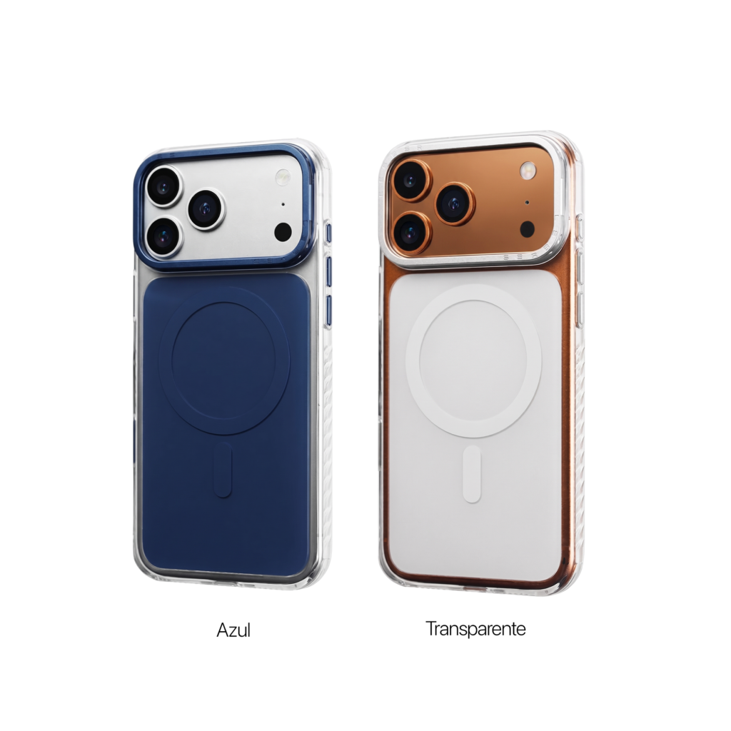 Case Lenyes MagSafe con Soporte para iPhone.